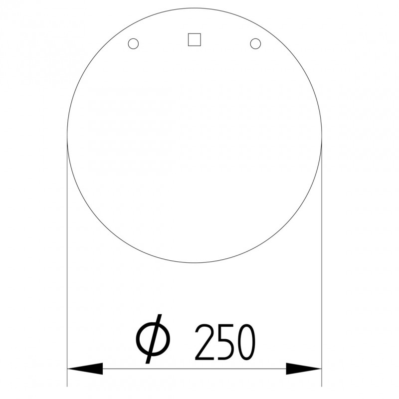 Gong okrągły 250 - obrazek 2